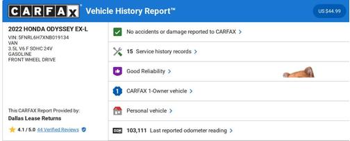 2022 Honda Odyssey EX-L