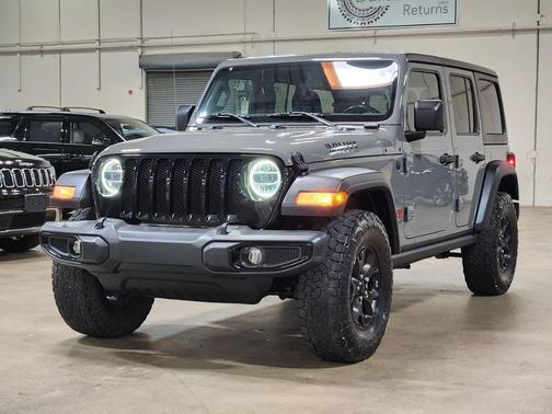 Gray 2020 Jeep Wrangler Unlimited Willys