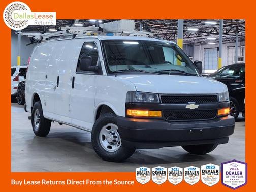 White 2021 Chevrolet Express 3500 Work Van