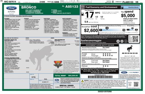 2023 Ford Bronco Badlands