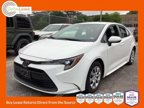 White 2024 Toyota Corolla LE