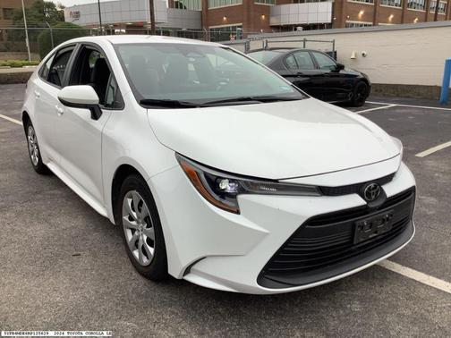 White 2024 Toyota Corolla LE