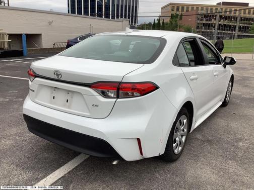 White 2024 Toyota Corolla LE
