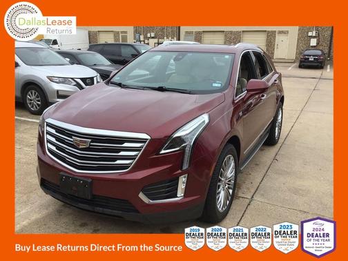 Red 2018 Cadillac XT5 Premium Luxury