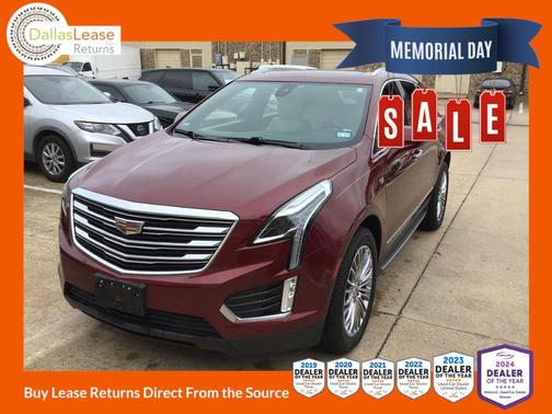 Red 2018 Cadillac XT5 Premium Luxury