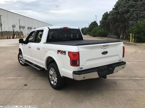 White Platinum Tri-Coat Metallic 2018 Ford F-150 Lariat