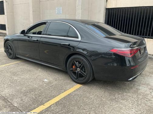 Black 2022 Mercedes-Benz S-Class S 580 4MATIC