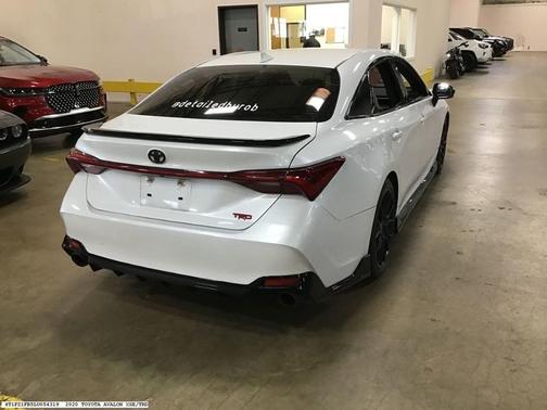 White 2020 Toyota Avalon TRD