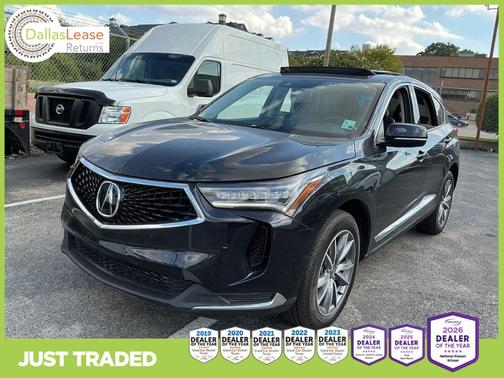 Black 2023 Acura RDX Technology Package
