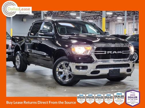 Black 2020 RAM 1500 Lone Star