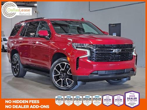 Red 2024 Chevrolet Tahoe RST