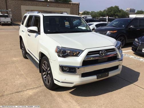 White 2023 Toyota 4Runner Limited