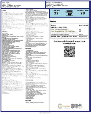 2016 Mazda CX-9 Touring