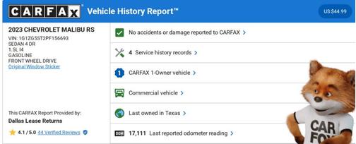 2023 Chevrolet Malibu RS