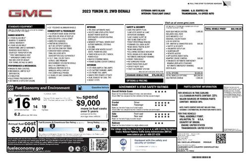 2023 GMC Yukon XL Denali