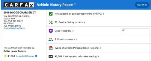 2018 Dodge Charger GT