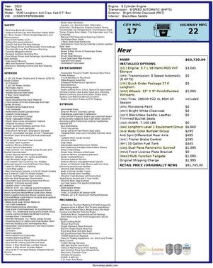 2023 RAM 1500 Longhorn