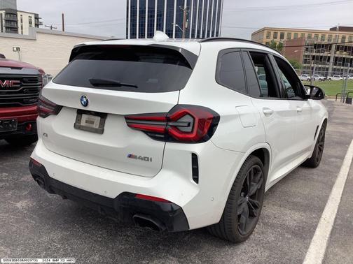 White 2024 BMW X3 M40i