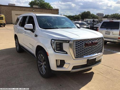White 2021 GMC Yukon Denali