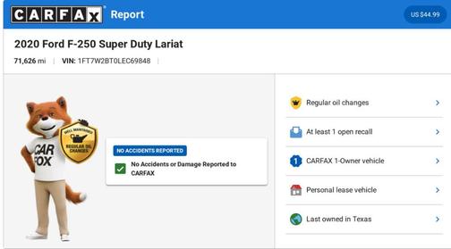 2020 Ford F-250 Lariat