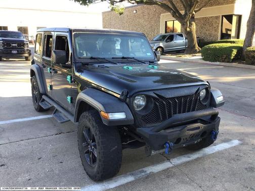 Black 2019 Jeep Wrangler Unlimited Sport