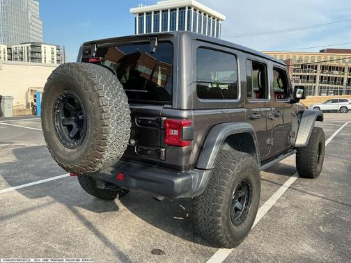 Gray 2021 Jeep Wrangler Unlimited Rubicon