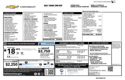 2021 Chevrolet Tahoe RST