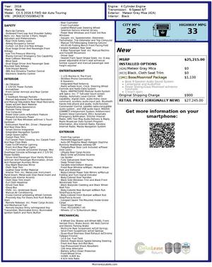 2016 Mazda CX-5 Touring