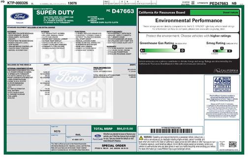 Black 2023 Ford F-350 XL