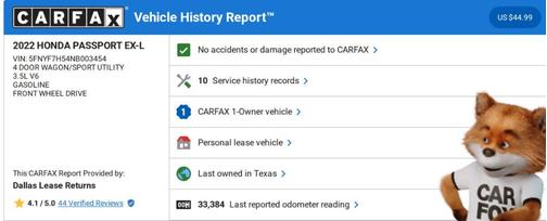 2022 Honda Passport EX-L