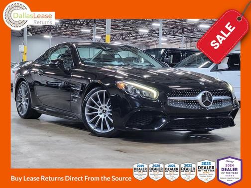 Black 2018 Mercedes-Benz SL 450 Base