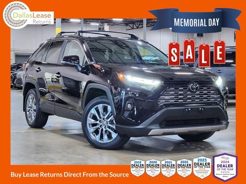 Black 2023 Toyota RAV4 Limited