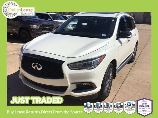 Majestic White 2020 INFINITI QX60 Luxe