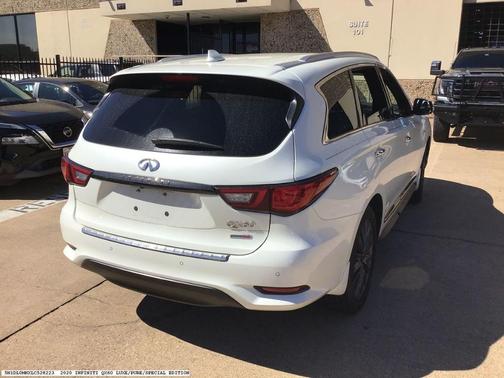 Majestic White 2020 INFINITI QX60 Luxe
