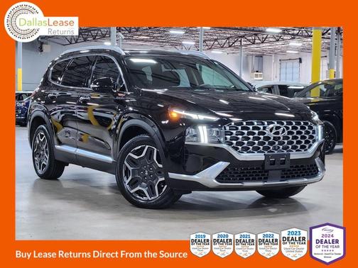 Black 2023 Hyundai SANTA FE Limited