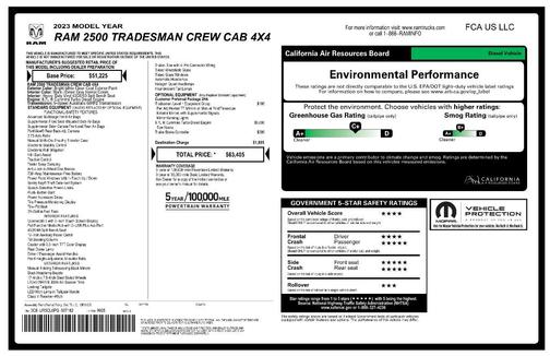2023 RAM 2500 Tradesman