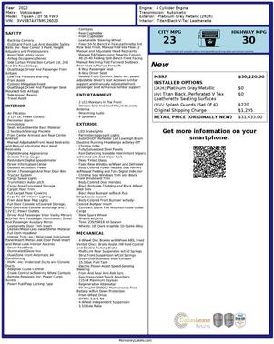 2022 Volkswagen Tiguan 2.0T SE