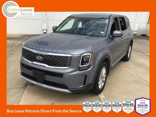 Silver 2021 Kia Telluride LX