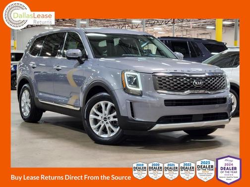 Silver 2021 Kia Telluride LX