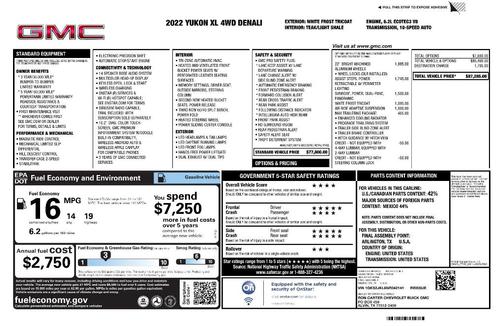 2022 GMC Yukon XL Denali