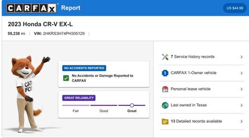 2023 Honda CR-V EX-L