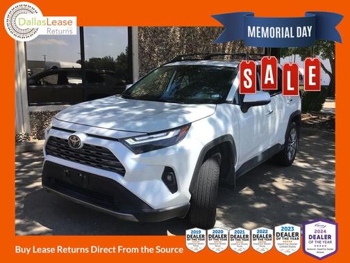 White 2023 Toyota RAV4 Limited