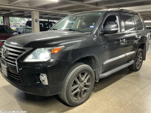 Black 2015 Lexus LX 570 Base