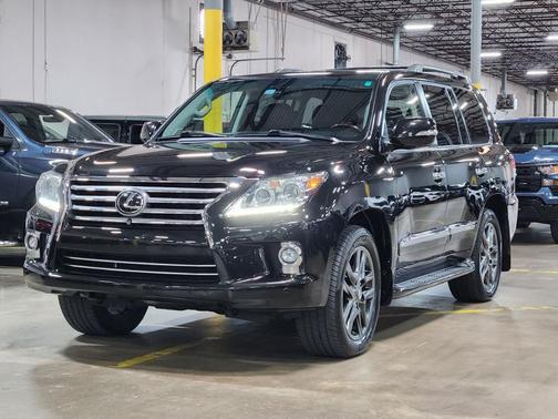 Black 2015 Lexus LX 570 Base