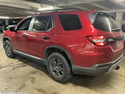 Red 2025 Honda Pilot TrailSport
