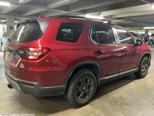 Red 2025 Honda Pilot TrailSport