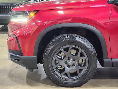 Red 2025 Honda Pilot TrailSport