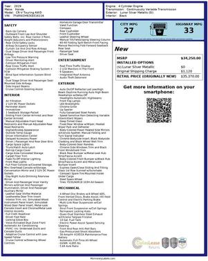 2019 Honda CR-V Touring