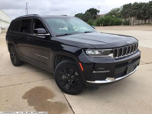 Black 2022 Jeep Grand Cherokee L Limited