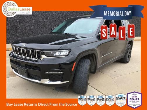 Black 2022 Jeep Grand Cherokee L Limited